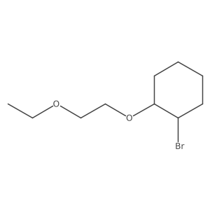 1-Bromo-2-(2-ethoxyethoxy)cyclohexane Structure