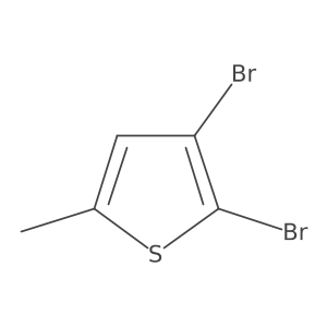 2,3-Dibromo-5-methylthiophene结构式