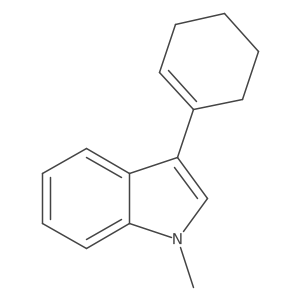 3-(Cyclohexen-1-yl)-1-methylindole Structure