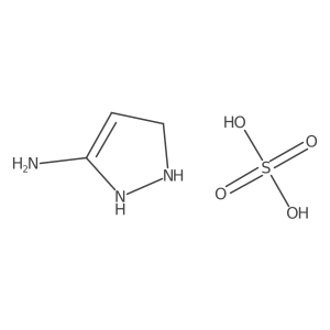2,5-dihydro-1H-pyrazol-3-amine结构式