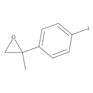 2-(4-Iodophenyl)-2-methyloxirane Structure