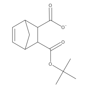 2-(1,1-Dimethylethyl) bicyclo[2.2.1]hept-5-ene-2,3-dicarboxylate Structure
