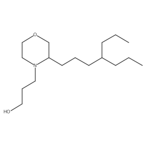 3-(4-Propyl-heptyl)-4-(3-hydroxypropyl)morpholine Structure