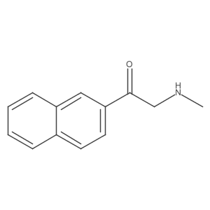 2-(Methylamino)-1-(naphthalen-2-yl)ethan-1-one结构式