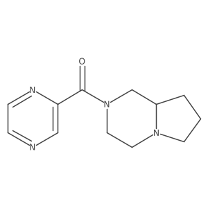(hexahydropyrrolo[1,2-a]pyrazin-2(1H)-yl)(pyrazin-2-yl)methanone结构式