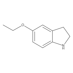 5-ethoxy-2,3-dihydro-1H-indole Structure