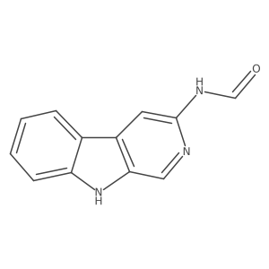 N-(9H-beta-Carbolin-3-yl)-formamide结构式
