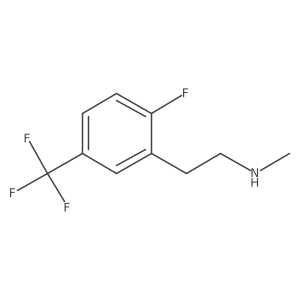 2-Fluoro-N-methyl-5-(trifluoromethyl)benzeneethanamine Structure