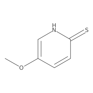 5-Methoxypyridine-2-thiol结构式