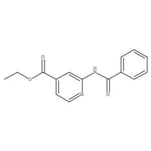 Ethyl 2-benzamidoisonicotinate结构式