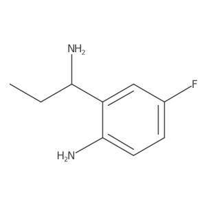 2-(1-Aminopropyl)-4-fluoroaniline2hcl Structure