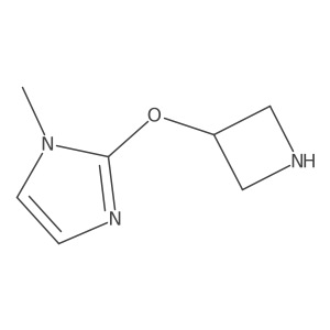 2-(Azetidin-3-yloxy)-1-methyl-1h-imidazole结构式