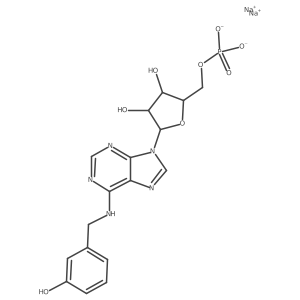 meta-Topolin Riboside-5'-Monophosphate Sodium Salt结构式