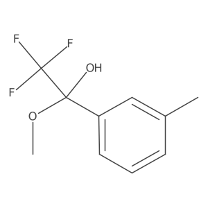 3-Bromo-alpha-methoxy-alpha-(trifluoromethyl)benzyl alcohol结构式