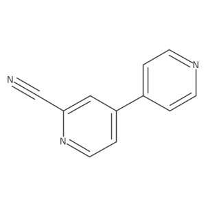 [4,4'-Bipyridine]-2-carbonitrile Structure