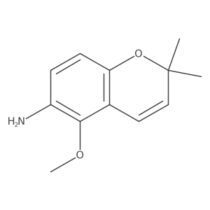 5-methoxy-2,2-dimethyl-2H-chromen-6-amine结构式
