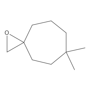 6,6-Dimethyl-1-oxaspiro[2.6]nonane结构式