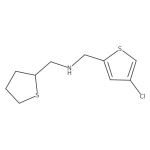2-Thiophenemethanamine, 4-chloro-N-[(tetrahydro-2-thienyl)methyl]- Structure