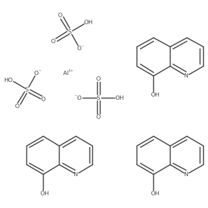 8-Hydroxyquinoline aluminium sulfate Structure