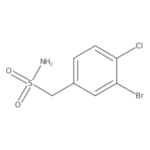 (3-Bromo-4-chlorophenyl)methanesulfonamide Structure