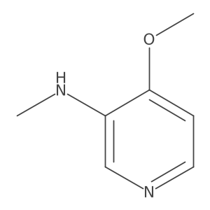 (4-Methoxy-pyridin-3-yl)-methylamine Structure