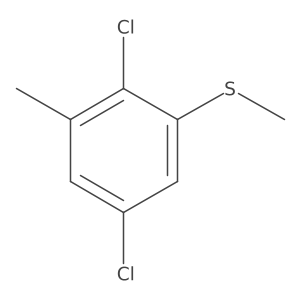 2,5-Dichloro-3-methylthioanisole结构式