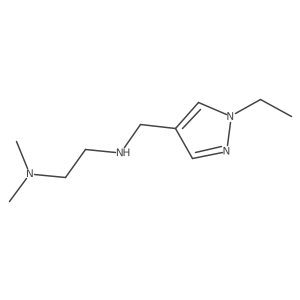 [2-(dimethylamino)ethyl][(1-ethyl-1H-pyrazol-4-yl)methyl]amine Structure
