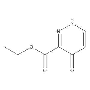 Ethyl4-hydroxypyridazine-3-carboxylate Structure