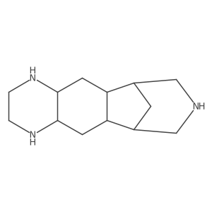 5,8,14-Triazatetracyclo[10.3.1.0^{2,11}.0^{4,9}]hexadecane Structure