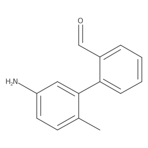 2-(5-Amino-2-methylphenyl)benzaldehyde Structure