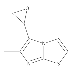 6-methyl-5-[(2S)-oxiran-2-yl]imidazo[2,1-b][1,3]thiazole Structure