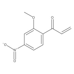 1-(2-Methoxy-4-nitrophenyl)prop-2-en-1-one结构式