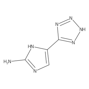 5-(1H-1,2,3,4-tetrazol-5-yl)-1H-imidazol-2-amine Structure