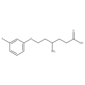 4-Amino-6-(3-fluorophenoxy)hexanoic acid结构式