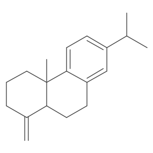 (4aS,10aS)-1,2,3,4,4a,9,10,10a-Octahydro-4a-methyl-1-methylene-7-(1-methylethyl)phenanthrene结构式