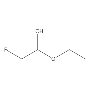 1-Ethoxy-2-fluoroethan-1-ol Structure