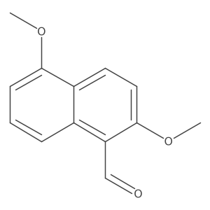 2,5-Dimethoxynaphthalene-1-carbaldehyde Structure