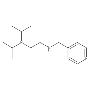 N1,N1-Diisopropyl-N2-(pyridin-4-ylmethyl)ethane-1,2-diamine Structure