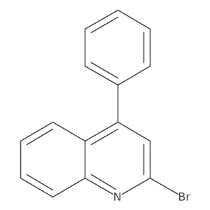 2-Bromo-4-phenylquinoline Structure