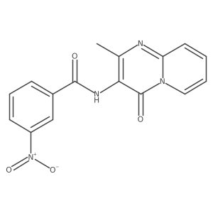 N-(2-methyl-4-oxo-4H-pyrido[1,2-a]pyrimidin-3-yl)-3-nitrobenzamide Structure