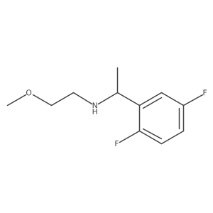 [1-(2,5-Difluorophenyl)ethyl](2-methoxyethyl)amine Structure