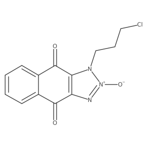 1-(3-chloropropyl)-1H-naphtho[2,3-d][1,2,3]triazole-4,9-dione 2-oxide Structure