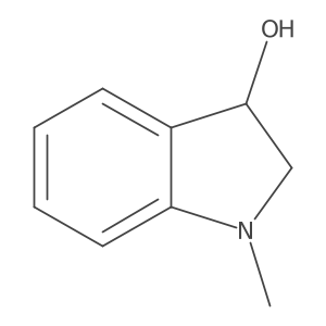 1-Methylindolin-3-ol结构式
