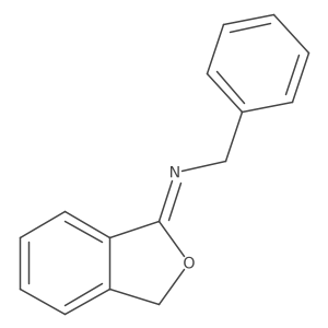 1-Benzylimino-1,3-dihydroisobenzofuran Structure