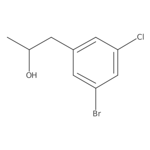(R)-1-(3-Bromo-5-chlorophenyl)propan-2-ol Structure