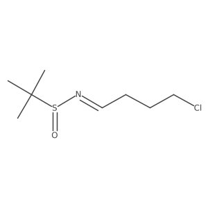 (S,E)-N-(4-Chlorobutylidene)-2-methylpropane-2-sulfinamide Structure