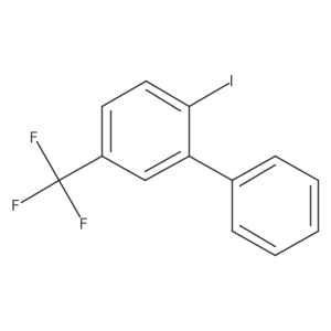2-Iodo-5-(trifluoromethyl)biphenyl Structure