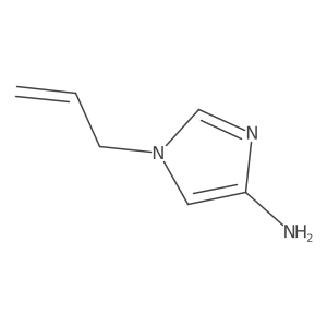 1-Allyl-1H-imidazol-4-amine Structure