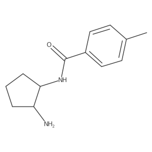 Benzamide, N-(2-aminocyclopentyl)-4-methyl- Structure