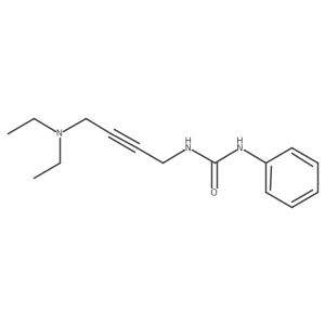 1-(4-(Diethylamino)but-2-yn-1-yl)-3-phenylurea结构式